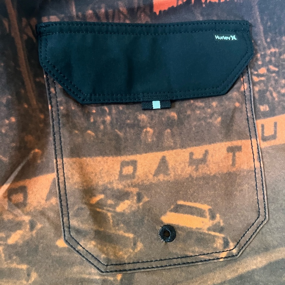 Hurley X NASCAR Phantom Eco Boardshort Finish line 34โ - Picture 6 of 6